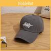 Cotton Baseball Cap For Men Women With Embroidered Letter Sunshade For Outdoor Activities