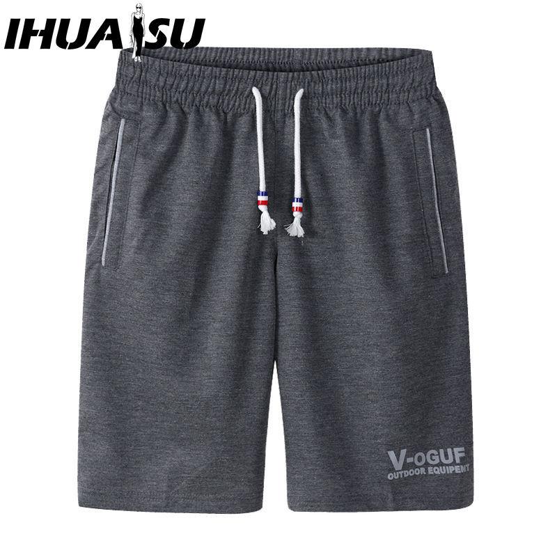 

IHUASU Men s Fashion Casual Summer Spring Shorts XXXXXXL серый