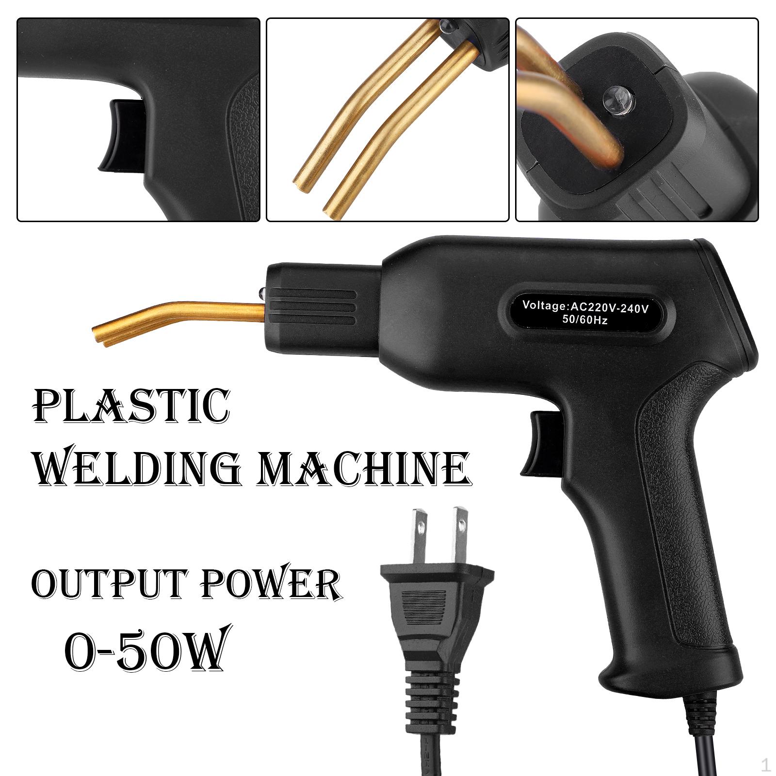 Handy Stapler Welder Flat Staple Kit Garage Tool blu