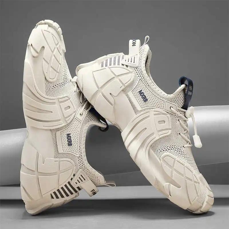 Fashion Flat Sole Round Foot Tourist Goods Running Hiphop Sneakers Men Shoes Size 46 Sport High-end New Year's Factory Luxus
