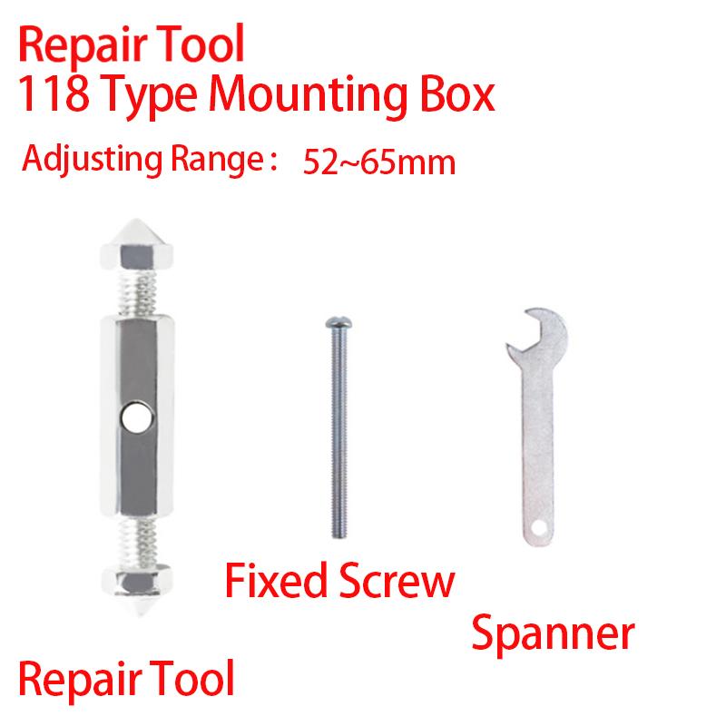 

Настенная коробка, выключатель света, распределительные коробки, установка лампы, инструмент для ремонта, крепление, секретный тайник, 118 модель, поддержка ремонта кассет