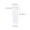 Simple Large Capacity Drinks Pitcher U-Shaped with Lid Shatterproof Cold Brew Bottle Water Containers Summer