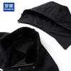 ROMON Men's Detachable Hood Goose Down Winter Jacket