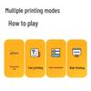 Deli GE258 Portable Thermal Printer for Study & Labels CN plug (adapter included)