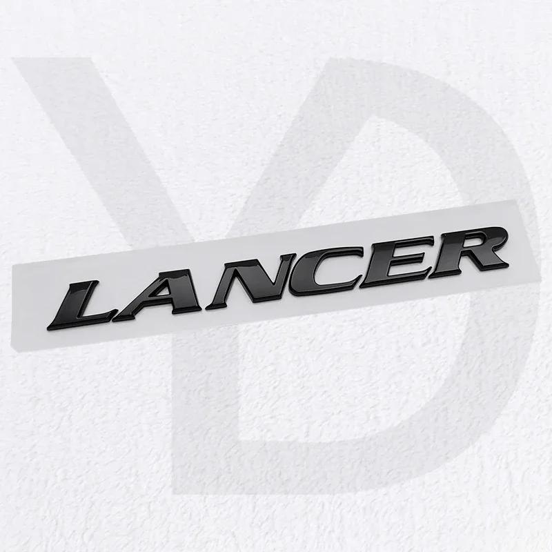

3D ABS Car Styling Rear Trunk Emblem Decals for Mitsubishi Lancer Badge Nameplate Modified Side Badge Exterior Accessories