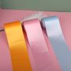 10cm Wide 22 Meters/Roll Champagne Satin Ribbon Polyester Ribbon for Wedding Chair/Car/Party Decoration Hand Sewing DIY