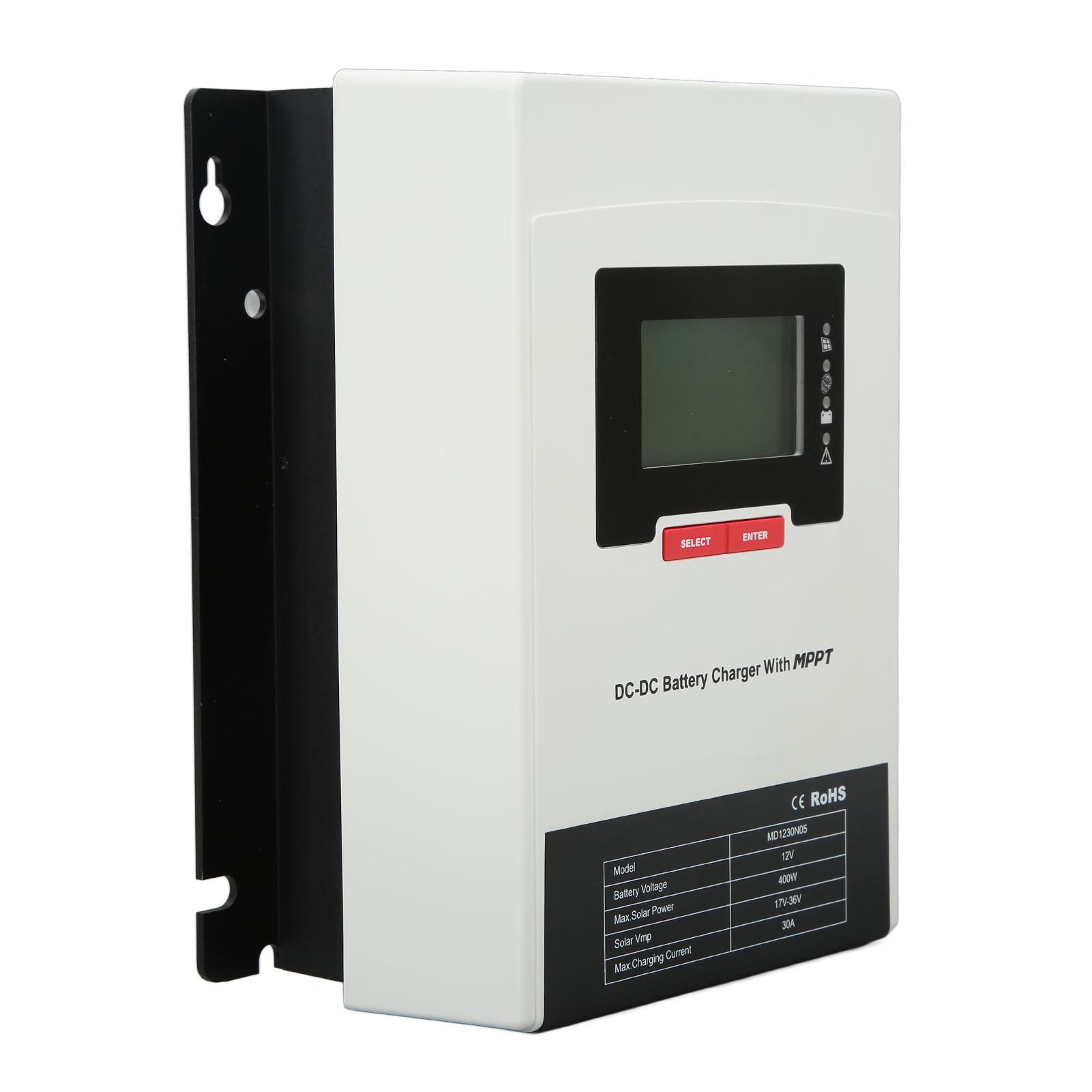 

DC to DC MPPT Контроллер солнечной зарядки Максимальное отслеживание фотоэлектрических PV-контроллеров зарядки 12 В 24 В