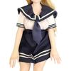 xinXbabe Doll Clothes Doll Clothes 80cm Doll Sailor Uniform Set School Uniform Student Uniform Doll Clothes Size Doll Costume Doll Clothes Set 1/2 1/2