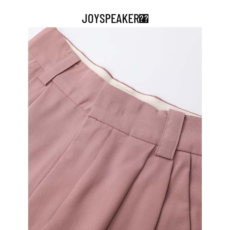 JOY SPEAKER 2025 Summer Straight Fit Women's Casual Suit Trousers