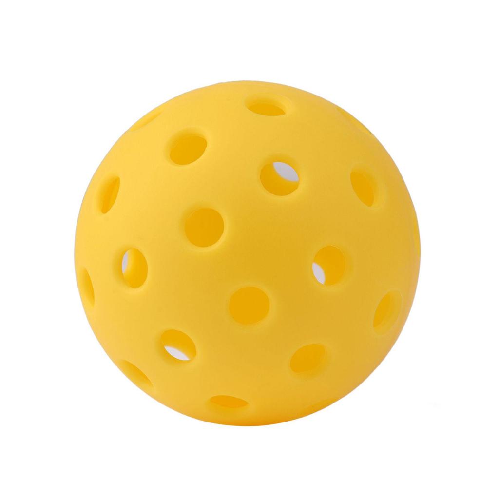 Pickleball Paddle Set: 40-Hole 74mm Indoor/Outdoor, High-Elasticity, Durable Plastic Ball with 26-Hole Design