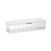 Partitioned Storage Plastic Power Wire Bin Data Line Organizer Cable Holder Charging Plug Case