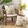 Floral-Printed Pillowcases: Embrace Nature's Beauty In Your Home Sofa Cushion Cover Home Room Decoration 2D Flat Printing