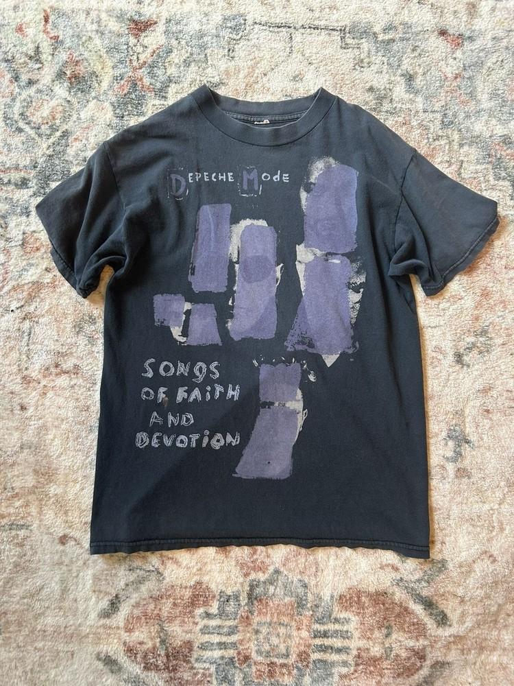 REMAKE Depeche Mode Songs of Faith and Devotion 1993 EU Tour T shirt Unisex T-Shirt XXL