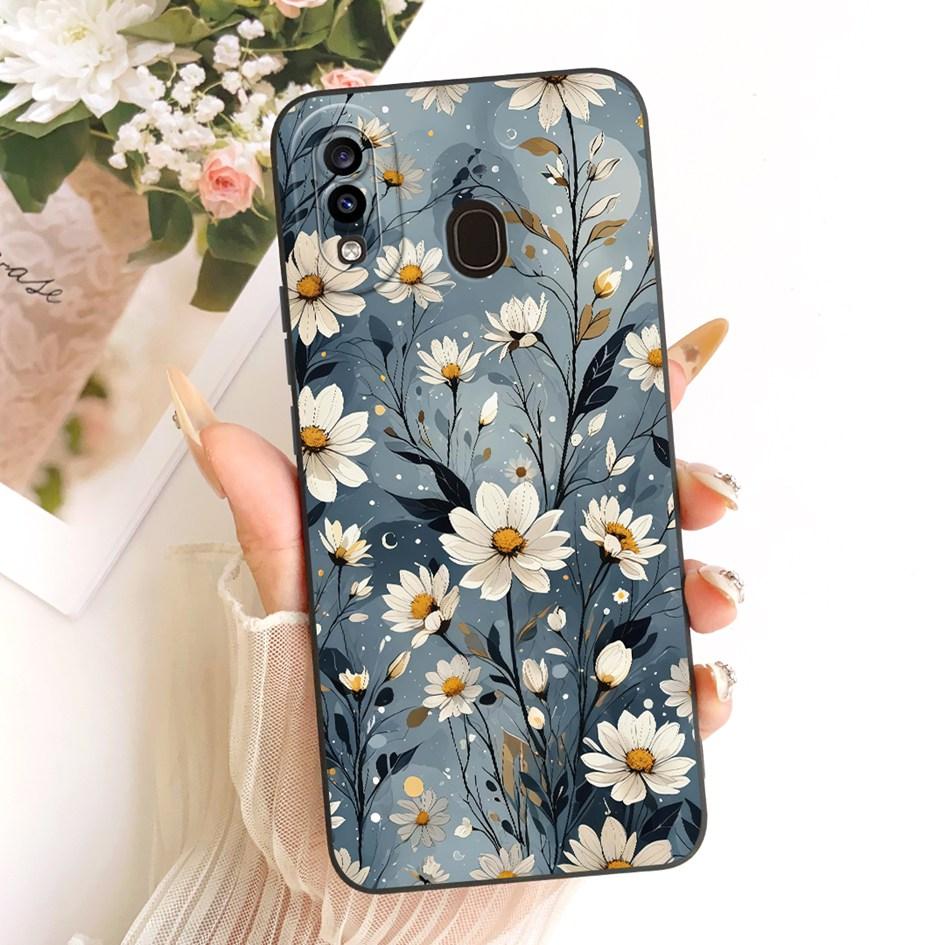 Case For Samsung Galaxy A20 A20e A20s Cover SM-A202F SM-A205F SM-A207F Cute Cartoon Cat Shockproof Bumper For Samsung A30 Fundas