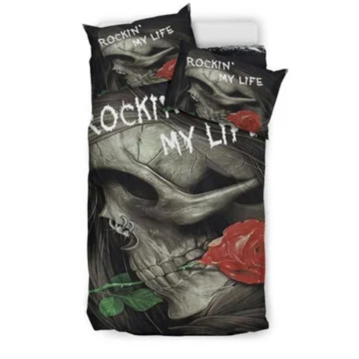 

Комплект пододеяльников с сахарным черепом, пара, декоративное полное пододеяльник и наволочка, домашние покрывала Single 135x200cm