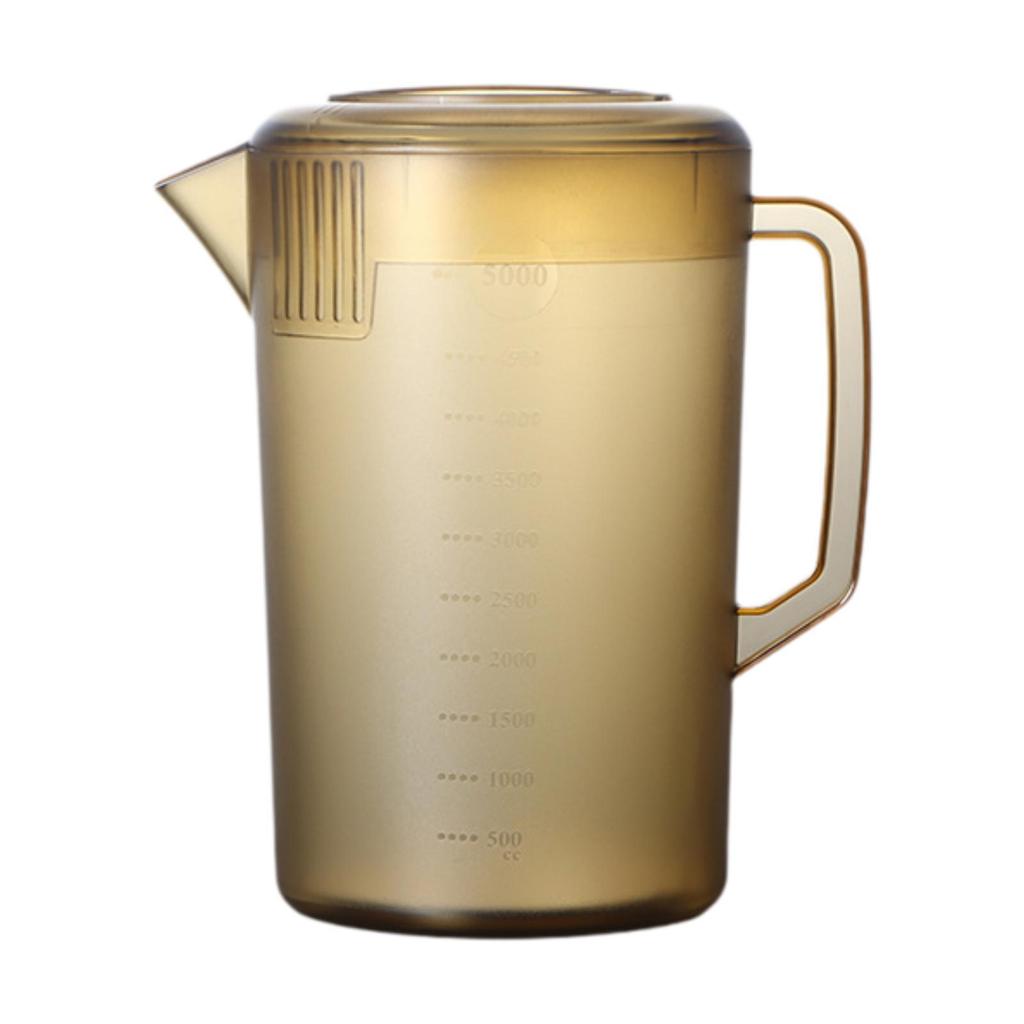 Cold Water Jug Liquid Measure Cup Portable Measuring Pitcher for Flour Juice Tea Shop Hot and Cold Water Baking Accessories
