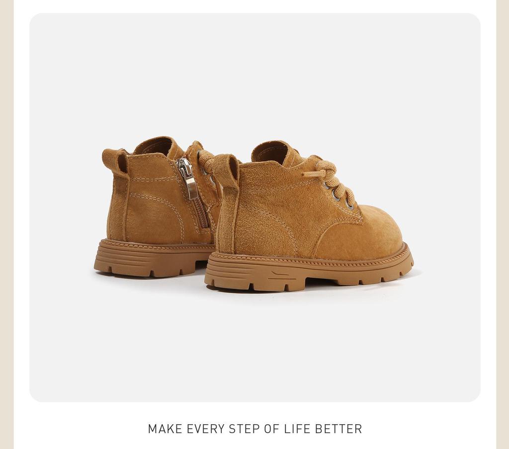 Winter Toddler Boots: Cotton Baby Walker & Martin Boots with Plush Lining