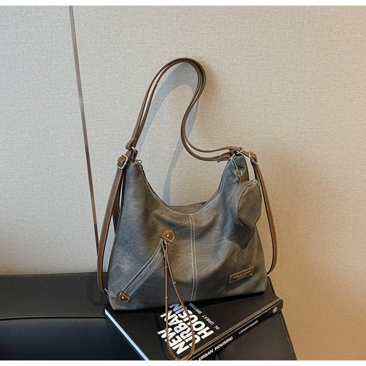 Högskolestudent Axelväska - Stilren, Hög Kapacitet, Koreansk Crossbody Ryggsäck för 2025.