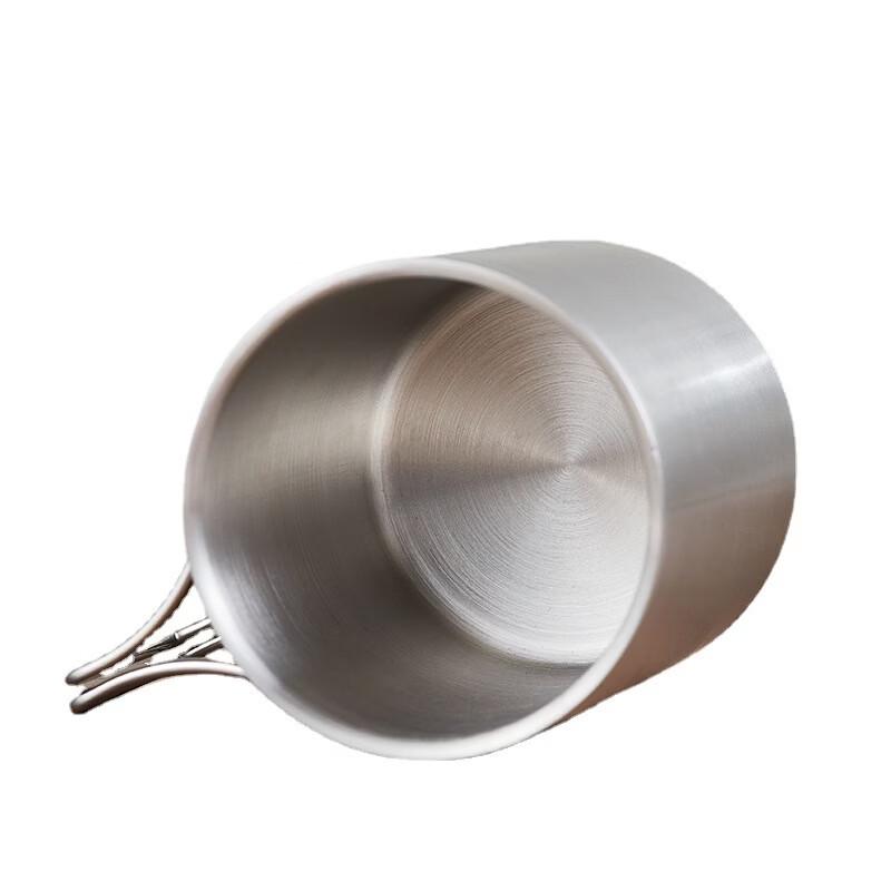 Shangqi Outdoor Camping Stainless Steel Mug Set