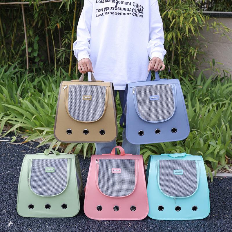 Cat Bag Pet Bag Outdoor Portable Tote Shoulder Bag Breathable Four Seasons Universal Cat Small Dog Pet Supplies