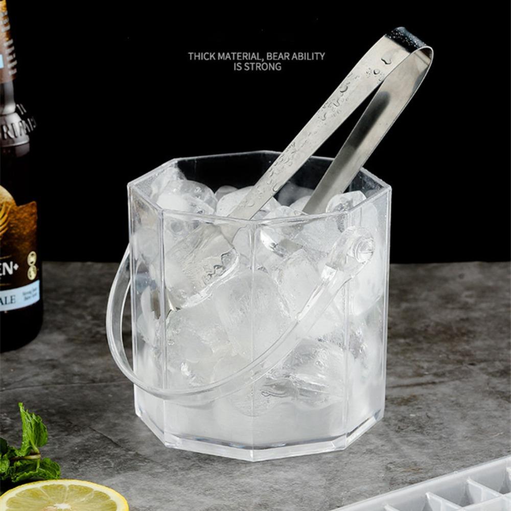 Detachable Handle Ice Bucket Plastic Champagne Bucket New Beer Barrel