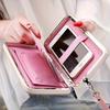 1pc Bow Decor Phone Wallet - Wallets with Card Slots, Zipper Pocket, and Stylish Design for Fashionable Users