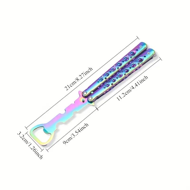 Butterfly Bottle Opener Multi-Functional Folding Bottle Opener Portable And Practical Beer Beverage Bottle Opening Tool