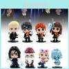 Miniature Collectible Figures Set Featuring Hermione Ron Pvc Models