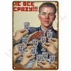 Vintage Tin Sign Home Decor Elementy Dekoracji Ściennej Sztuka Ścienna Mural Elementy Dekoracji Pokoju Dekoracje Mężczyźni Retro Metalowa Tabliczka Znakowa Bar Plakaty
