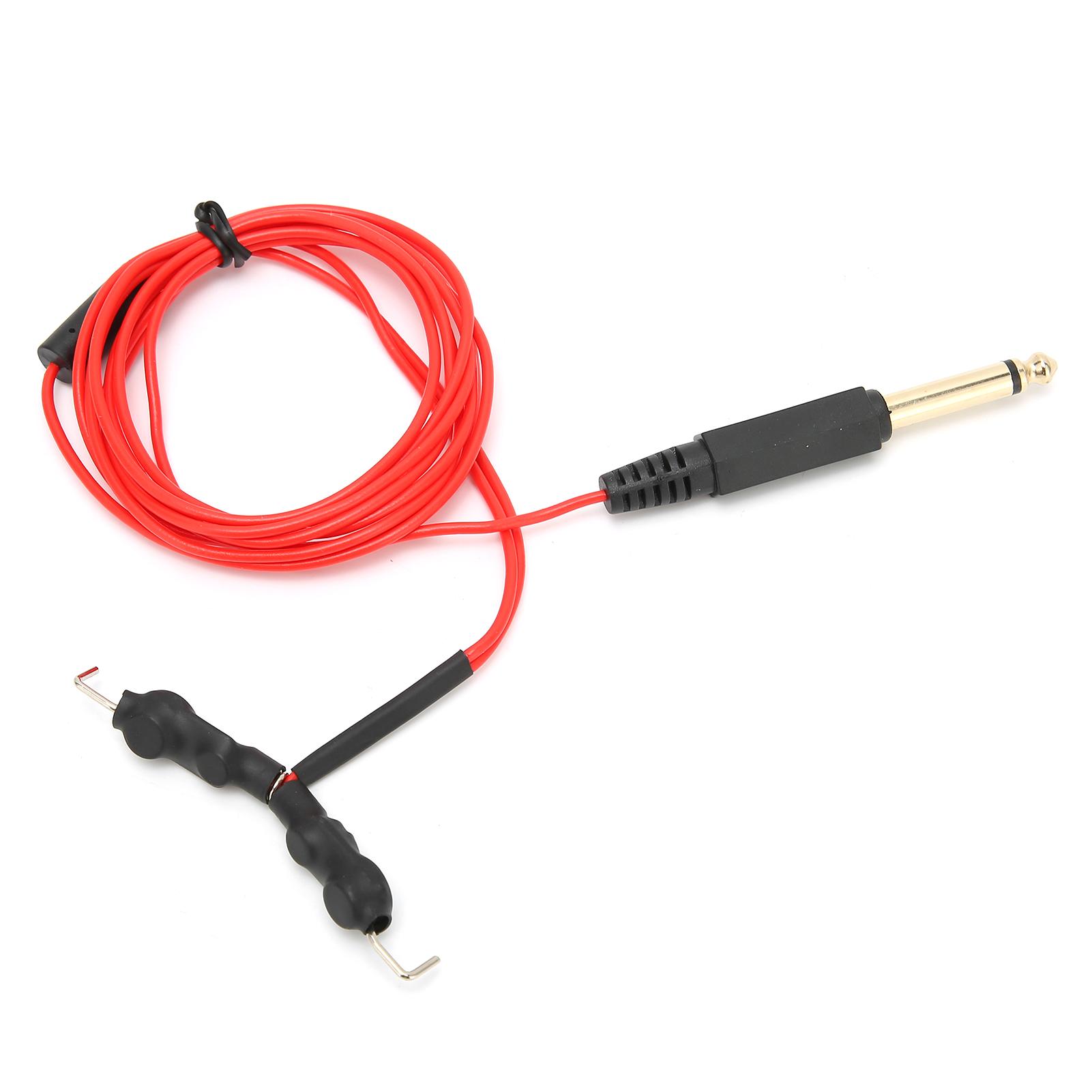 

Tattoo Clip Cord Silicone Tattoo Machine Cables Hook Line Accessories Clip CordGreen красный