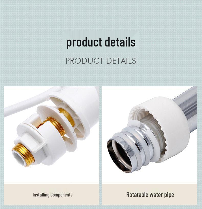 Instant Heat Dual-Use Stainless Steel Electric Water Faucet with Smart Display