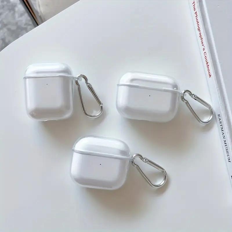 Soft Clear TPU Earphone Case For Airpods Pro Airpods 4 Shockproof Transparent Cover For Airpods 1 2 3 Shell Case
