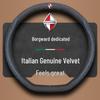 Borgward Steering Wheel Cover for BX7, BXI7, BX6, BX5, BX3 - Suede, Universal Four Seasons.