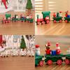 Affascinante Ornamento Treno di Natale in Legno Decorazione Festiva Perfetta per la Casa