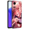Coque de téléphone noire Anime Himiko Toga pour Huawei Honor 70 90 Lite X40 GT X50 i X5 + X6A X6S X7A X8A X8B X6 X7 X8 X9 4G X9A X9B 5G