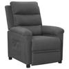 VidaXL Recliner Armchair Dark Grey Fabric 342340