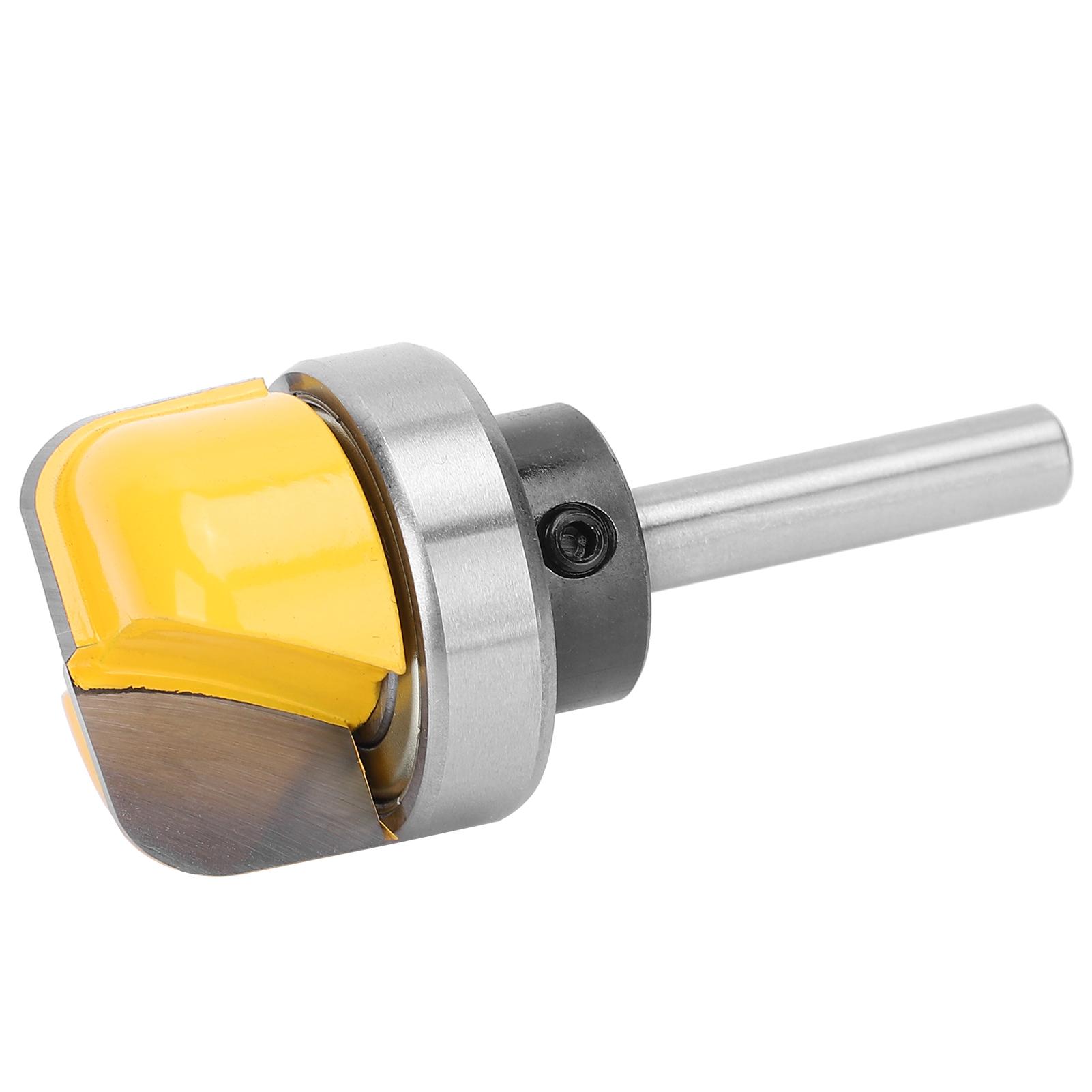 

Round Nose Bit Core Box Bit Double Arc Face Mill WoodRat Woodworking Cutting Tools 1 4x1‑1 8