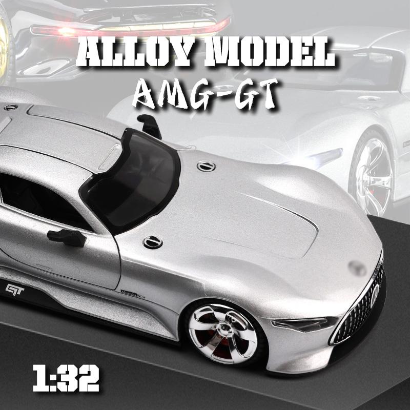 1/32 Alloy BENZ AMG-GT Model Toy, Beautiful Tabletop Ornament, Best Collector's Item for Car Model Lovers, Christmas Gift