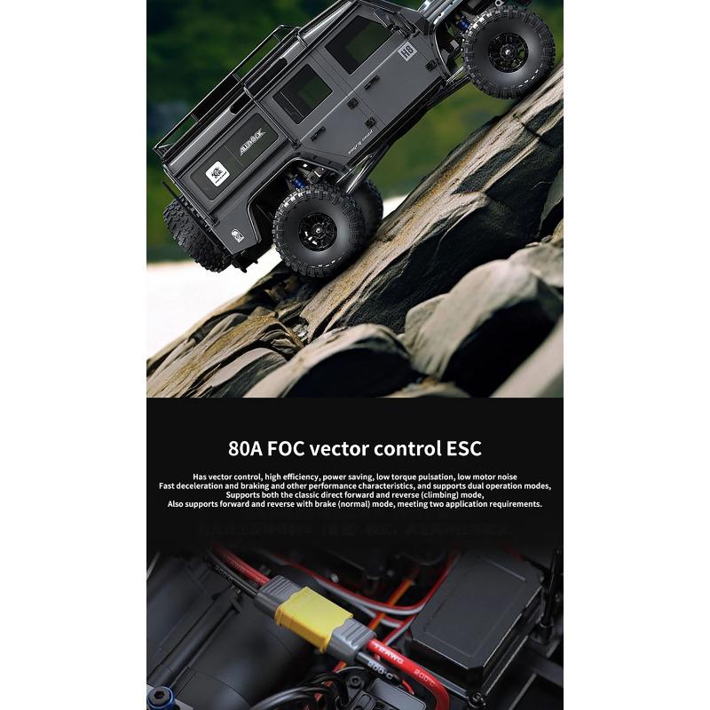 New RC 1:8 H8h-V2 Brushless High-Speed Car - 4x4 Off-Road & Professional Differential Lock Dual Speed