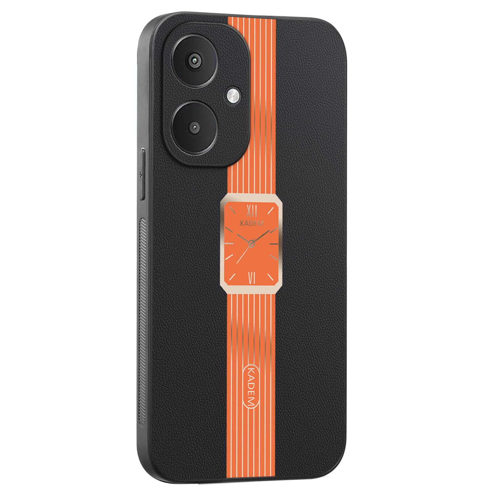 KADEM Case For Xiaomi Redmi 13C 5G/13R 5G/Poco M6 5G Leather+TPU+Acrylic Anti-Scratch Phone Cover A