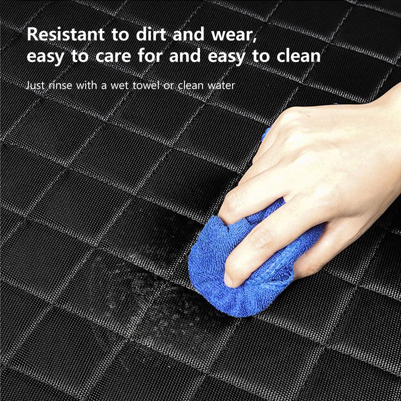Trunk Mat Pet Mat For Tesla Model Y Oxford Cloth Full Surround Cargo Liner Dog Mat Interior Anti Dirt And Anti Scratch 2017-2025