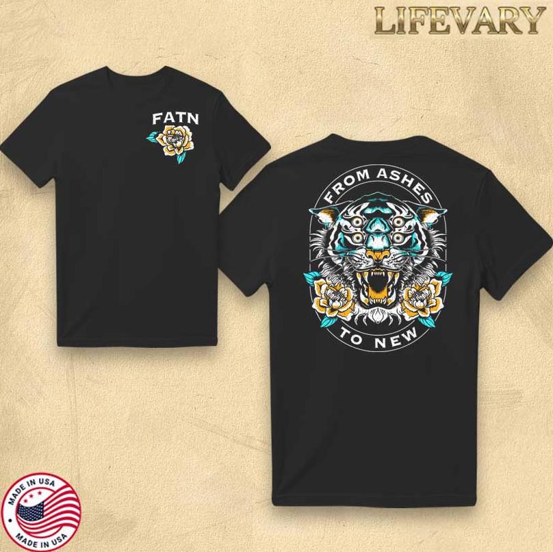 From Ashes To New La Tigre TShirt Unisex Official Rock Band Merch Unisex T-Shirt XXXXL