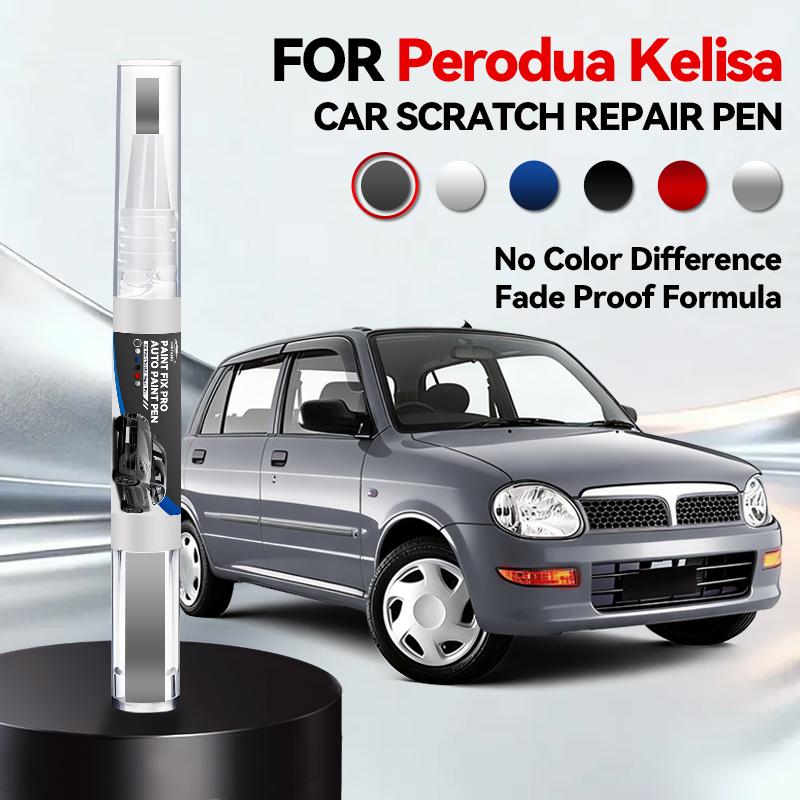 

Paint Pen Touch Up For Perodua Kelisa Paint Scratch Repair Accessories White Blue Grey Black White Silver Red