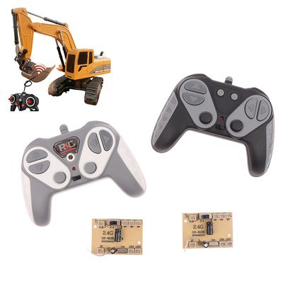1 Set 6-Kanal 2,4G Sender Empfänger Platine Funksystem Mit RC Fernbedienung Für Fahrzeuge Lkw RC Auto Modell Modifikation