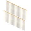 50pcs Ball Head Pins Jewelry Pendant DIY Craft Bead Making Parts Accessory SuppliesGold 30mm   1.18in