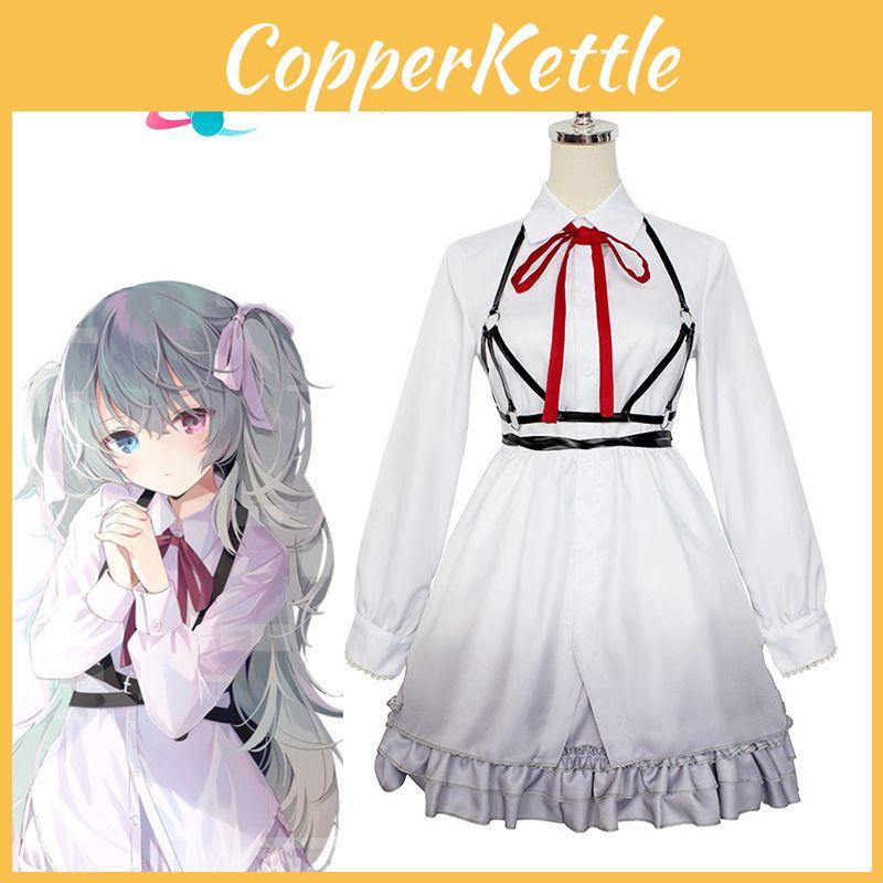 Project Sekai Colorful Stage Feat. Miku/rin Cosplay Costume Outfit Stylish Lolita Uniform Perfect For Halloween Parties