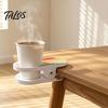 2Pcs Sofa Cup Holder, Clip-on Drink Tray for Armrest, Multifunctional Floating Cup Stand for Couch Bed, Non Slip Beverage Holder Fits Most Cups