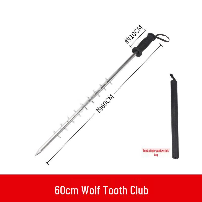 Spiked Self-Defense Stick