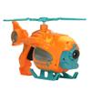 Bubble Blowing Toy Helicopter Shape Sound Light Battery Powered Automatic Bubble Making Toy