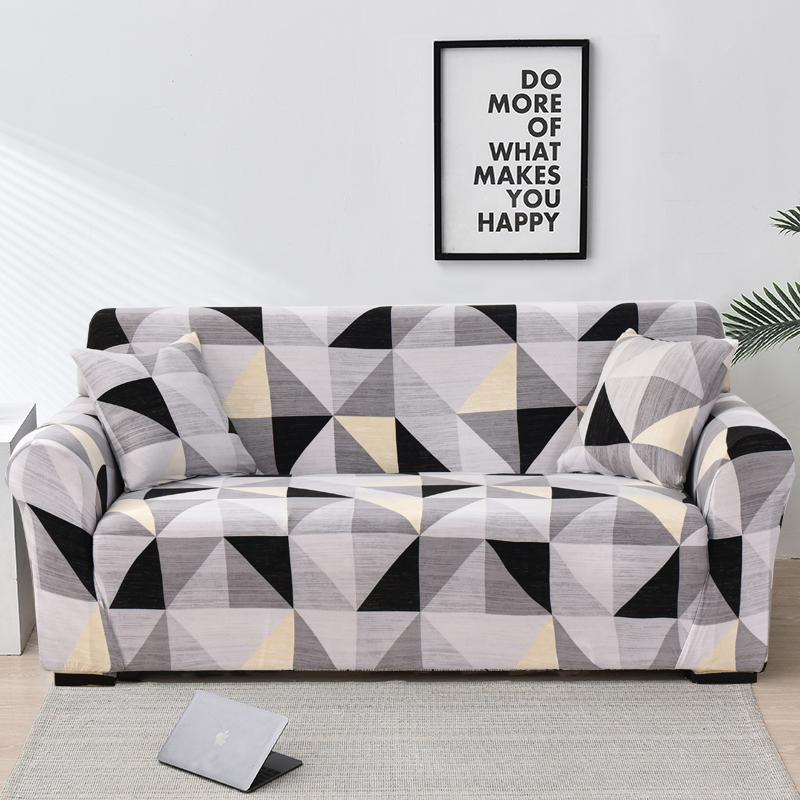 Stretch Sofa Covers for Living Room Anti Slip Sofa Slipcover with Elastic Bottom Pets Friendly Couch Cover Furniture Protector
